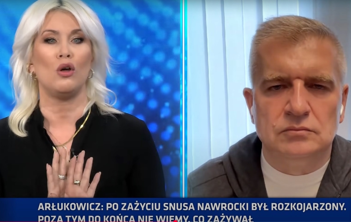 Biedrzycka usilnie stara się zrobić z Nawrockiego narkomana?