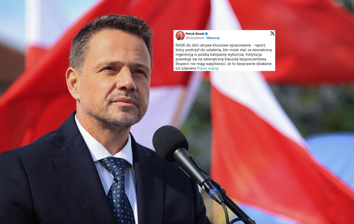 NASK ukrywa raport niewygodny dla Trzaskowskiego!