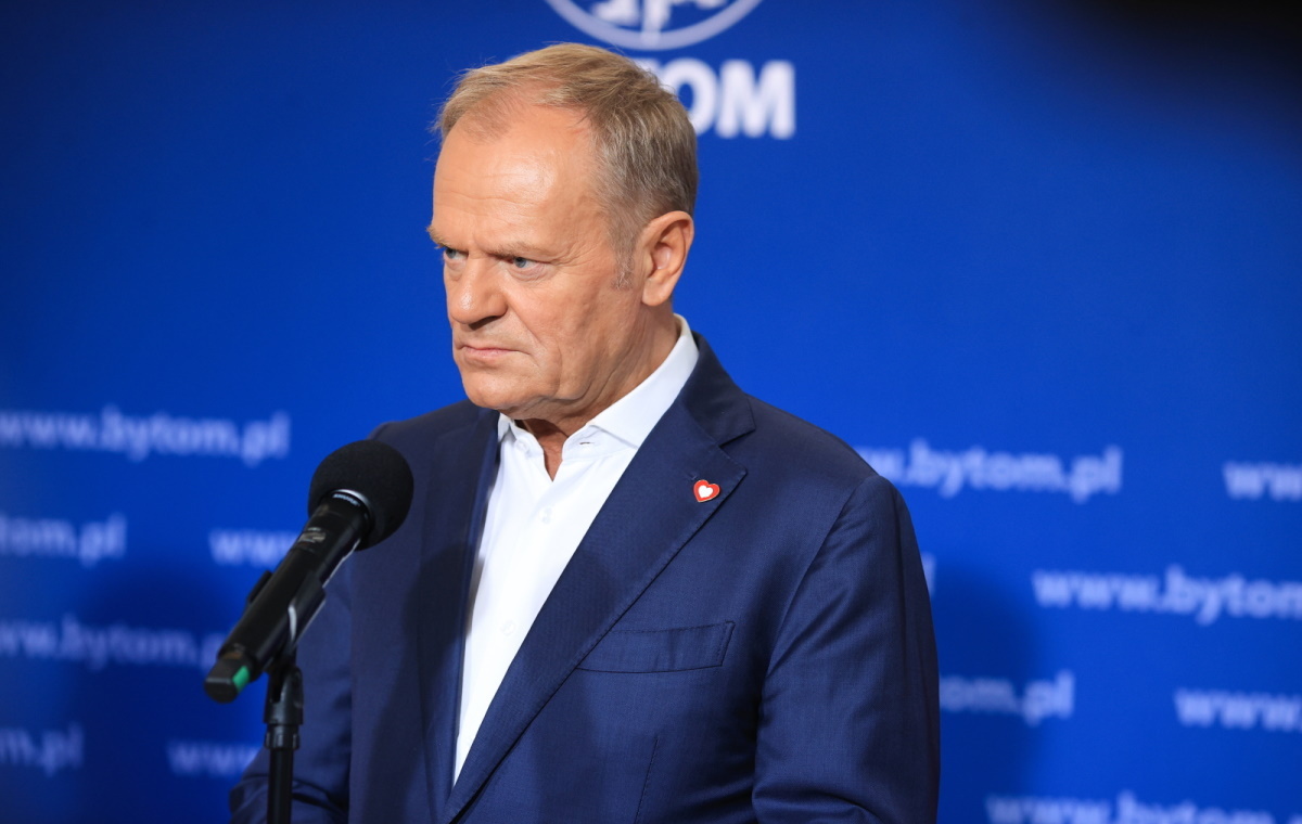 Sikorski rozpływa się nad Tuskiem: Wybitny mąż stanu