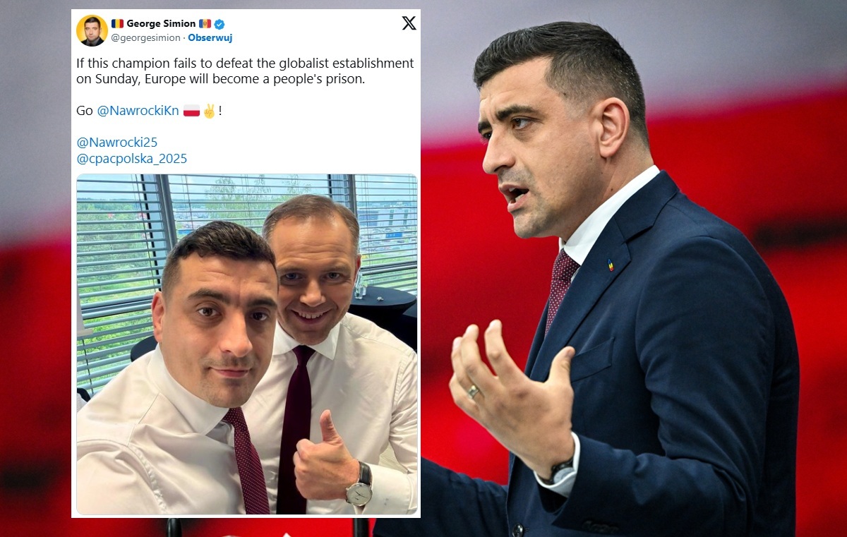 Simion wspiera Nawrockiego i zwraca uwagę na ogromną stawkę