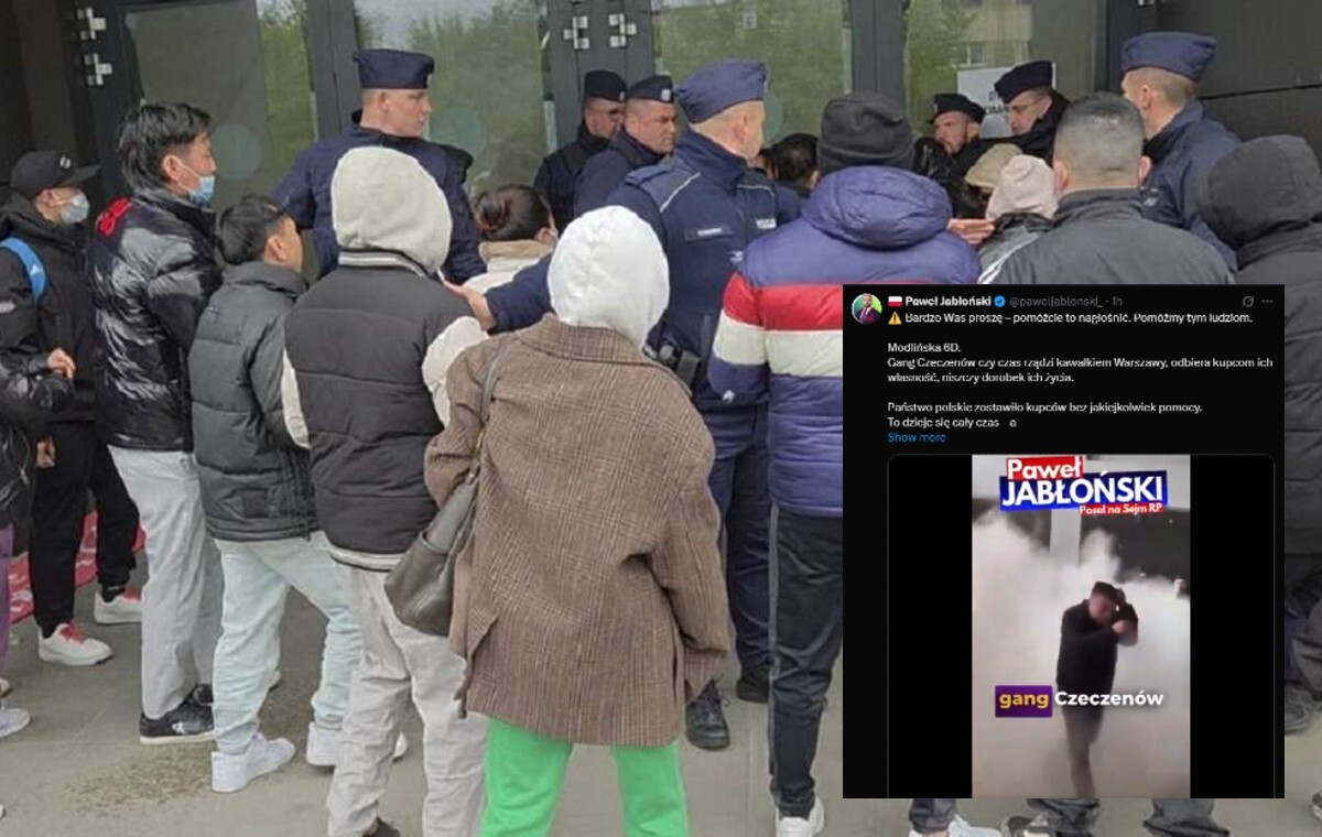 Яблоньский тревожит: Чеченская банда контролирует часть Варшавы