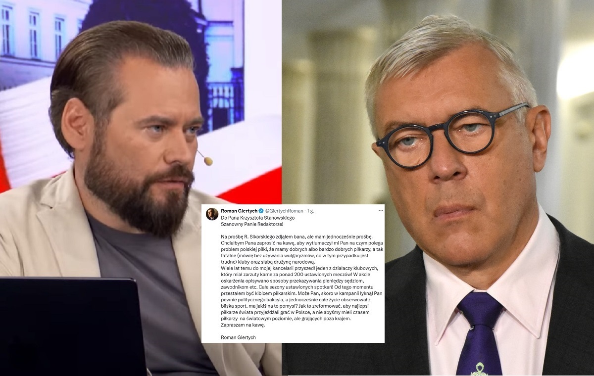 Nie może bez niego żyć! Giertych odblokował Stanowskiego