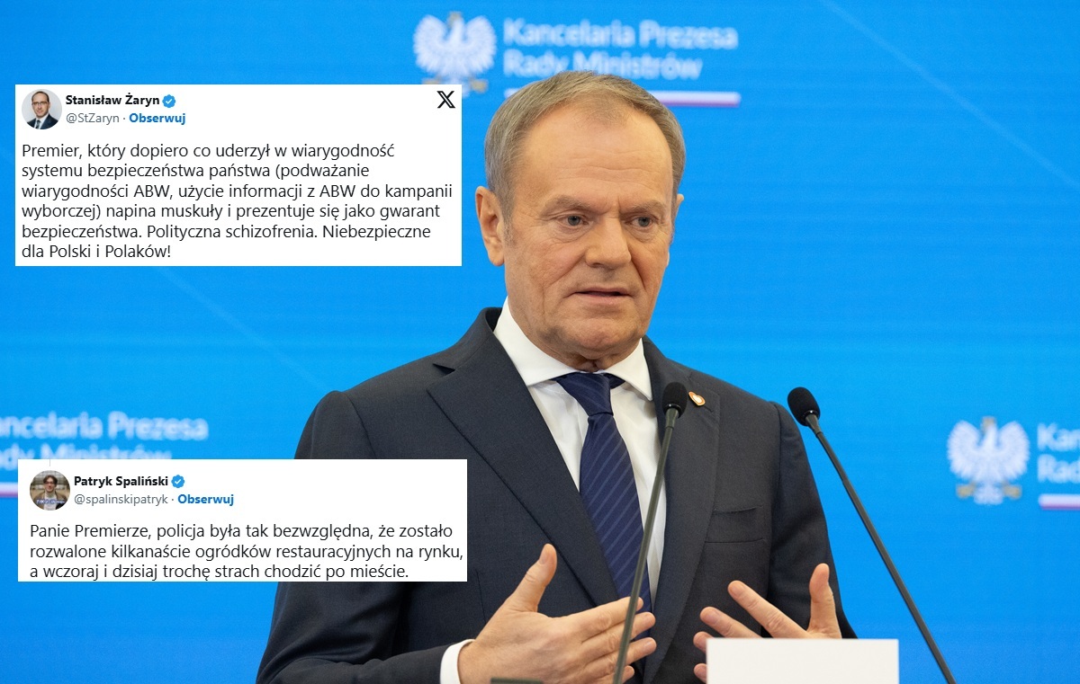 Tusk zapowiada "bezwzględność" wobec zagranicznych kibiców