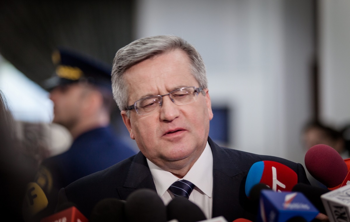 Komorowski o kłamstwach Trzaskowskiego: "To jest jak zaraza"