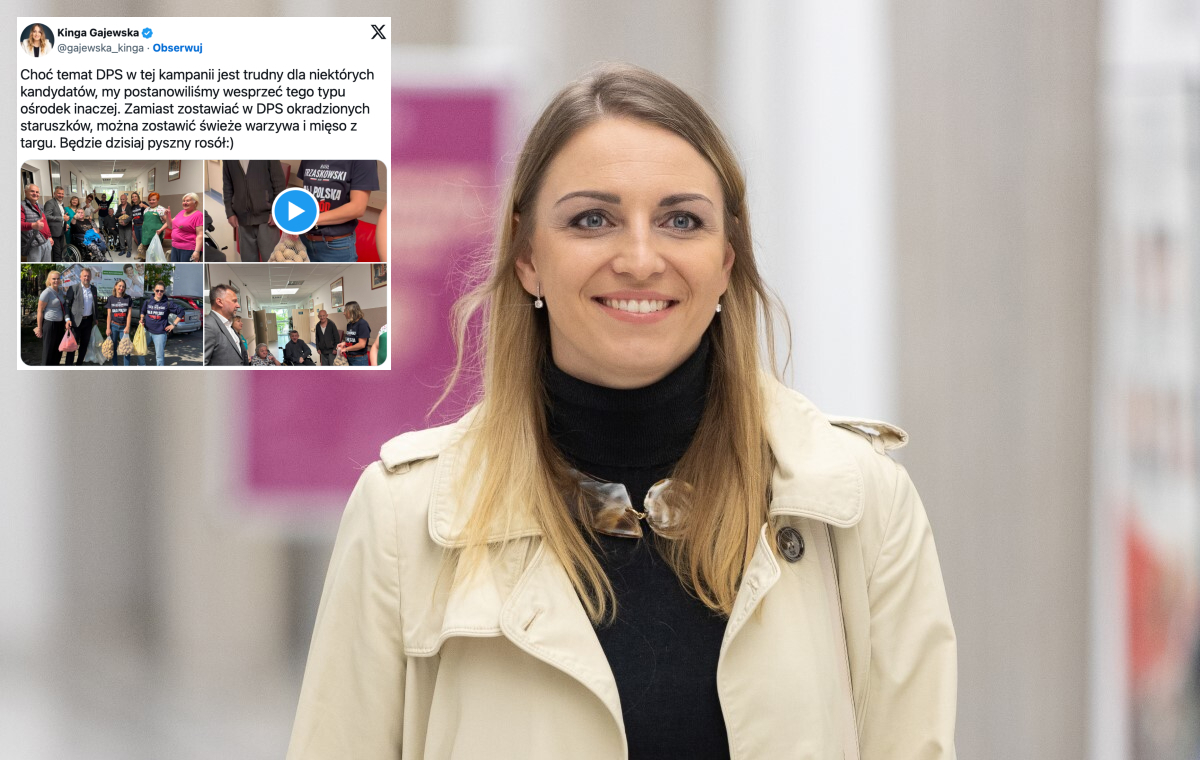 Gajewska w DPS'ie. Co ze sobą zabrała? Worek ziemniaków