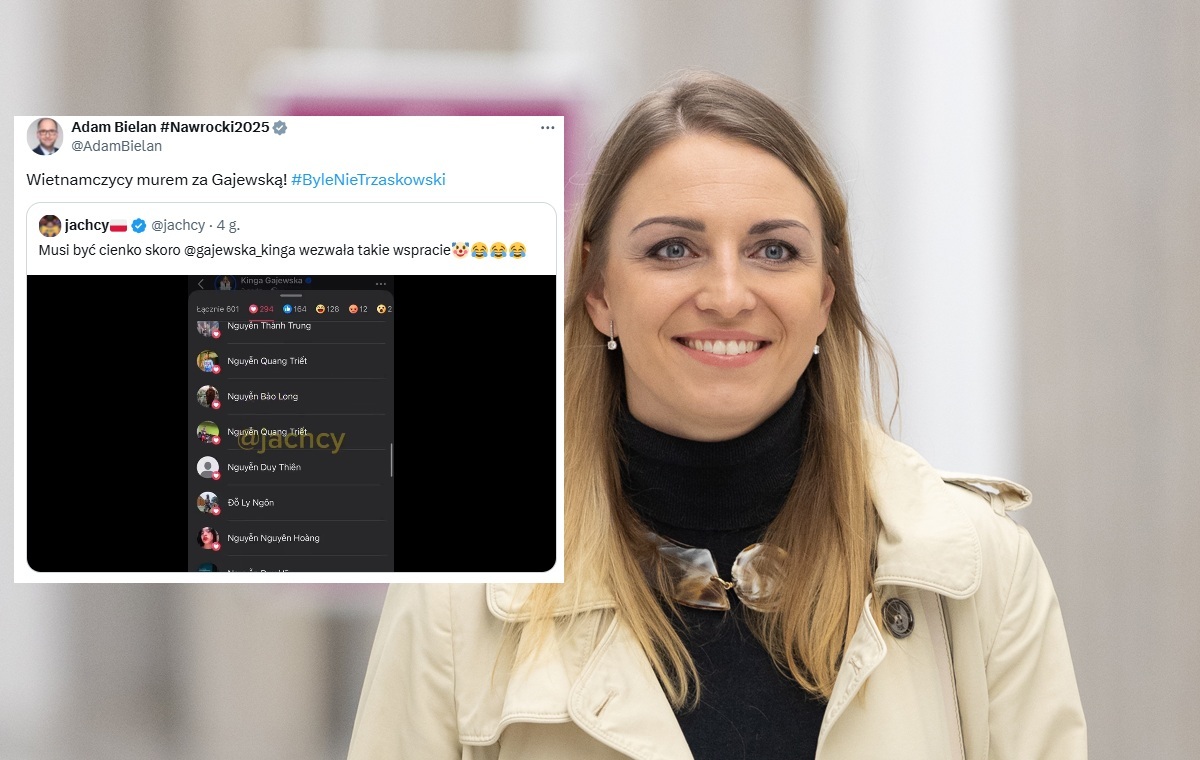 Wietnamska afera Gajewskiej. Znowu szkodzi Trzaskowskiemu