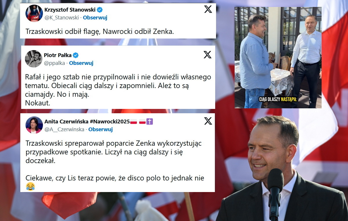 Fala wpisów ws. Zenka i Nawrockiego! "Nokaut"
