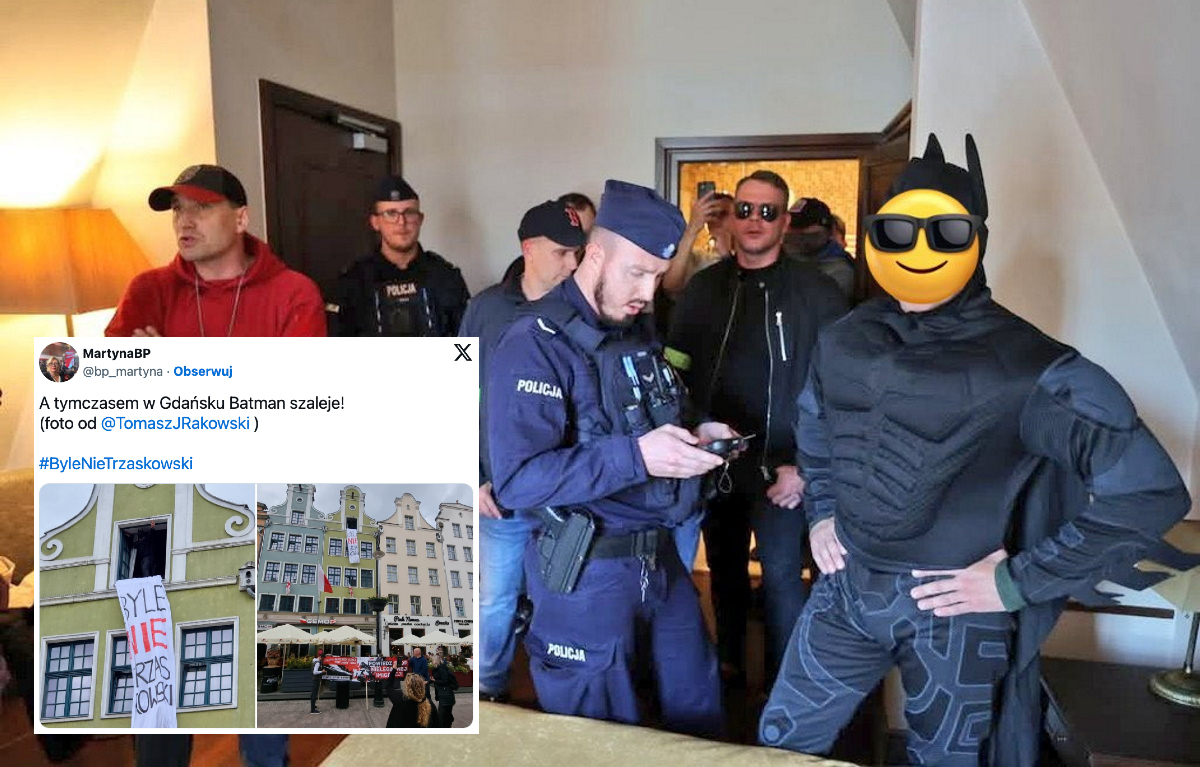 TYLKO U NAS. Kulisy działania "Batmana" z Gdańska!