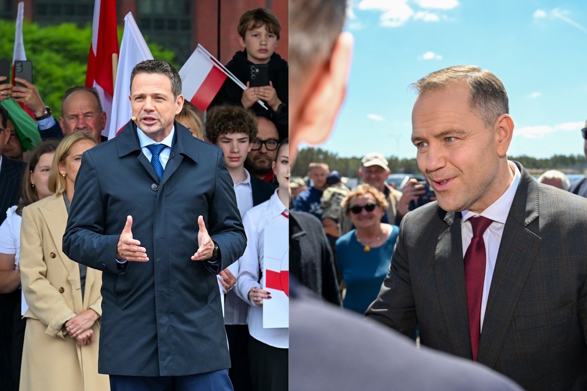 SONDAŻ Nawrocki vs. Trzaskowski. Kogo popierają Polacy