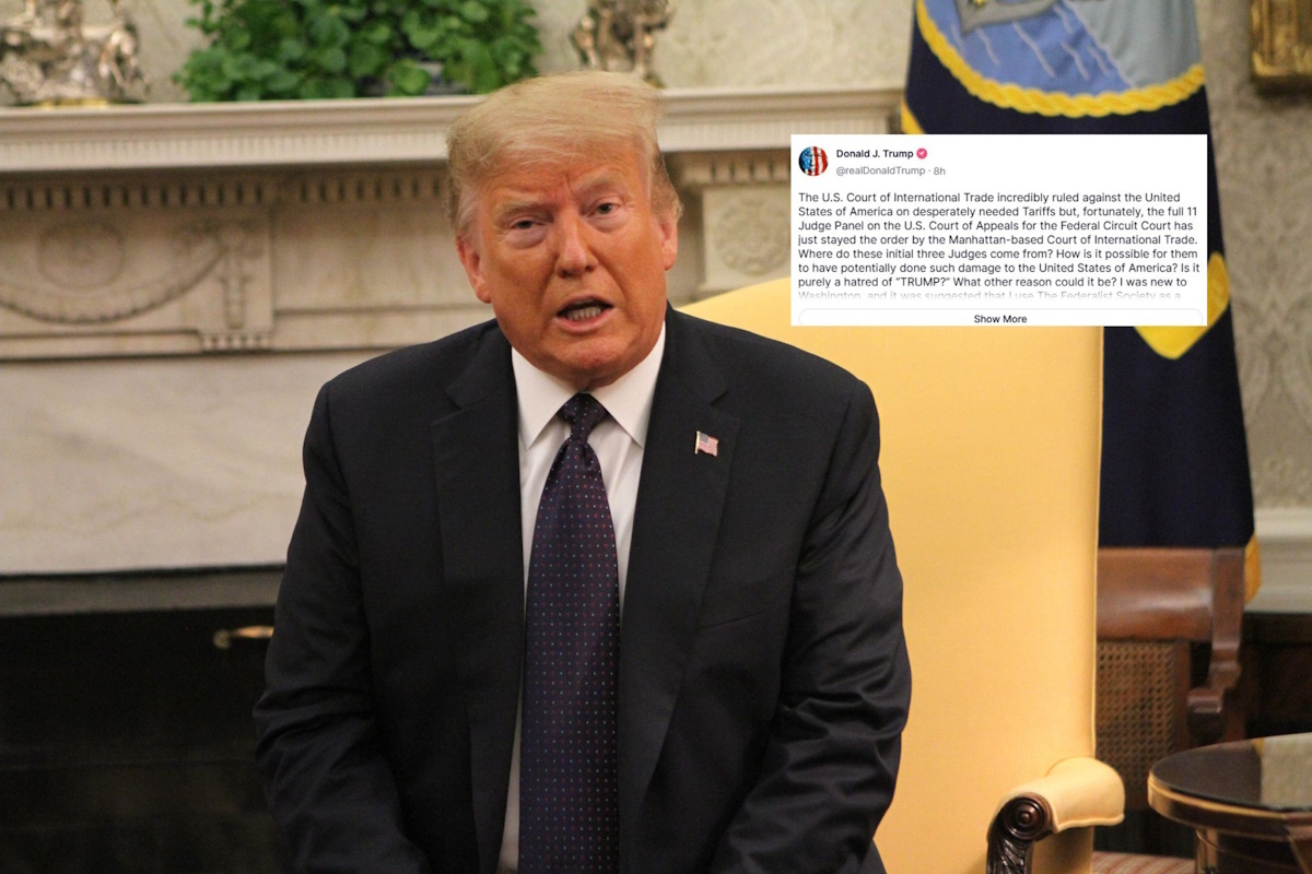 Trump nie zgadza się z orzeczeniem sądu ws. ceł