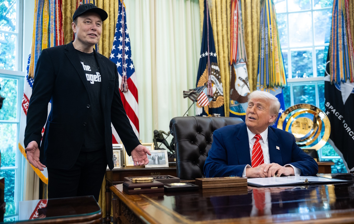 Musk w Białym Domu z podbitym okiem. Skąd wziął się uraz?