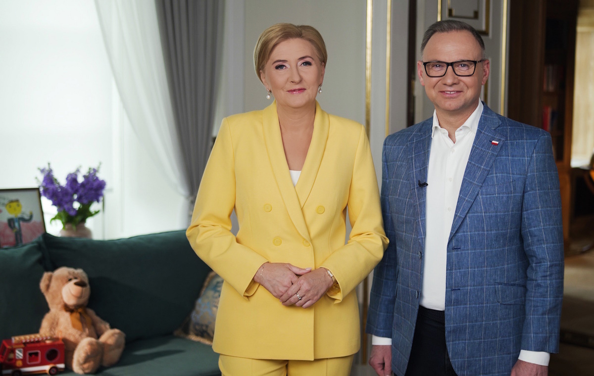 Dzień Dziecka. Para Prezydencka złożyła życzenia najmłodszym