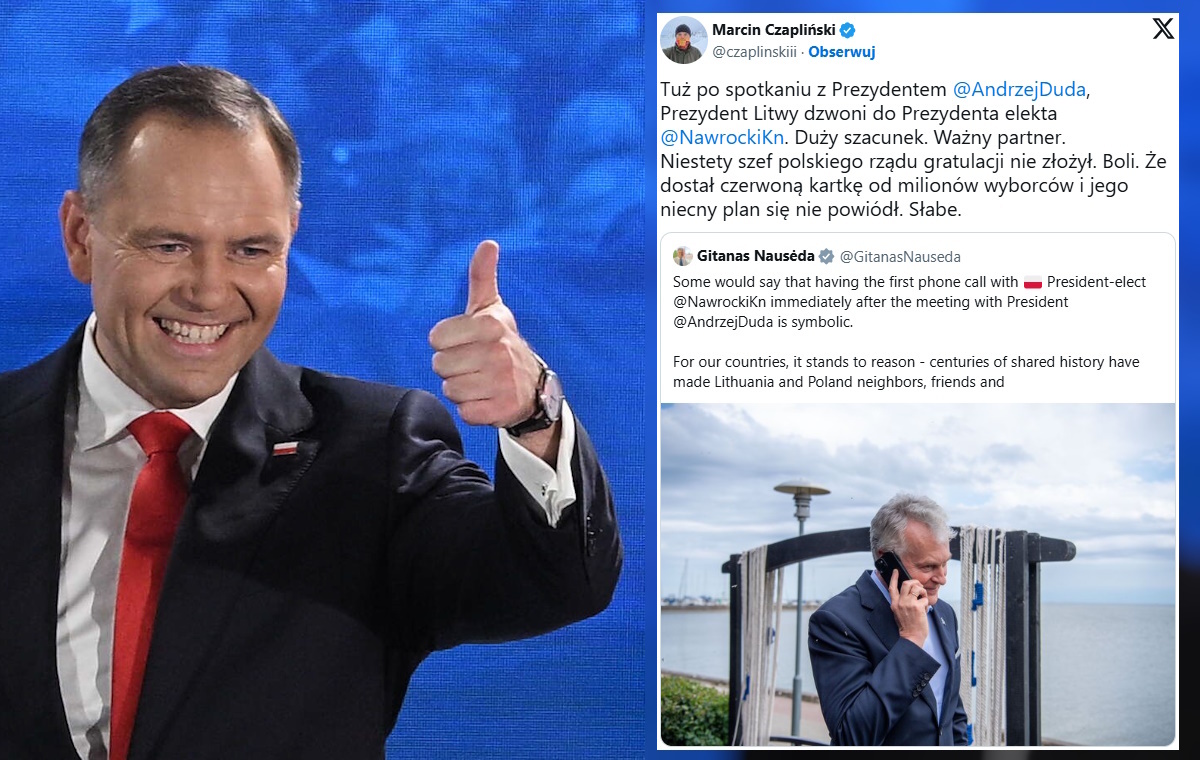 Поздравления из Литвы. Науседа назвал Навроцким!