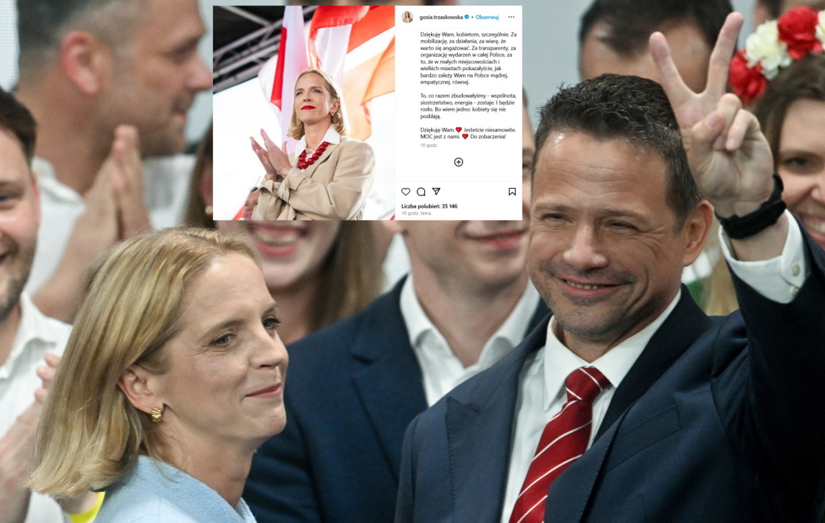 Trzaskowska przerwała milczenie. Zwróciła się do... kobiet