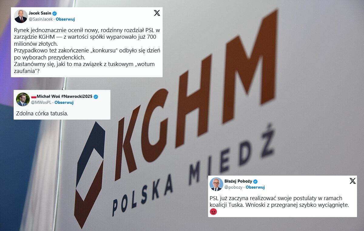Дочь активиста PSL назначена вице-президентом KGHM