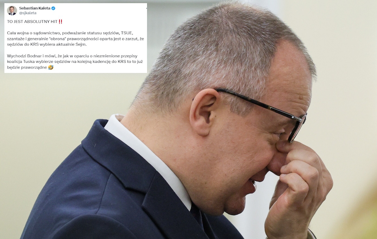 Cyniczne słowa Bodnara ws. wyboru nowych członków KRS