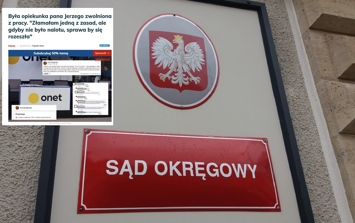 Opiekunka pana Jerzego nie taka "święta"? Była skazana!