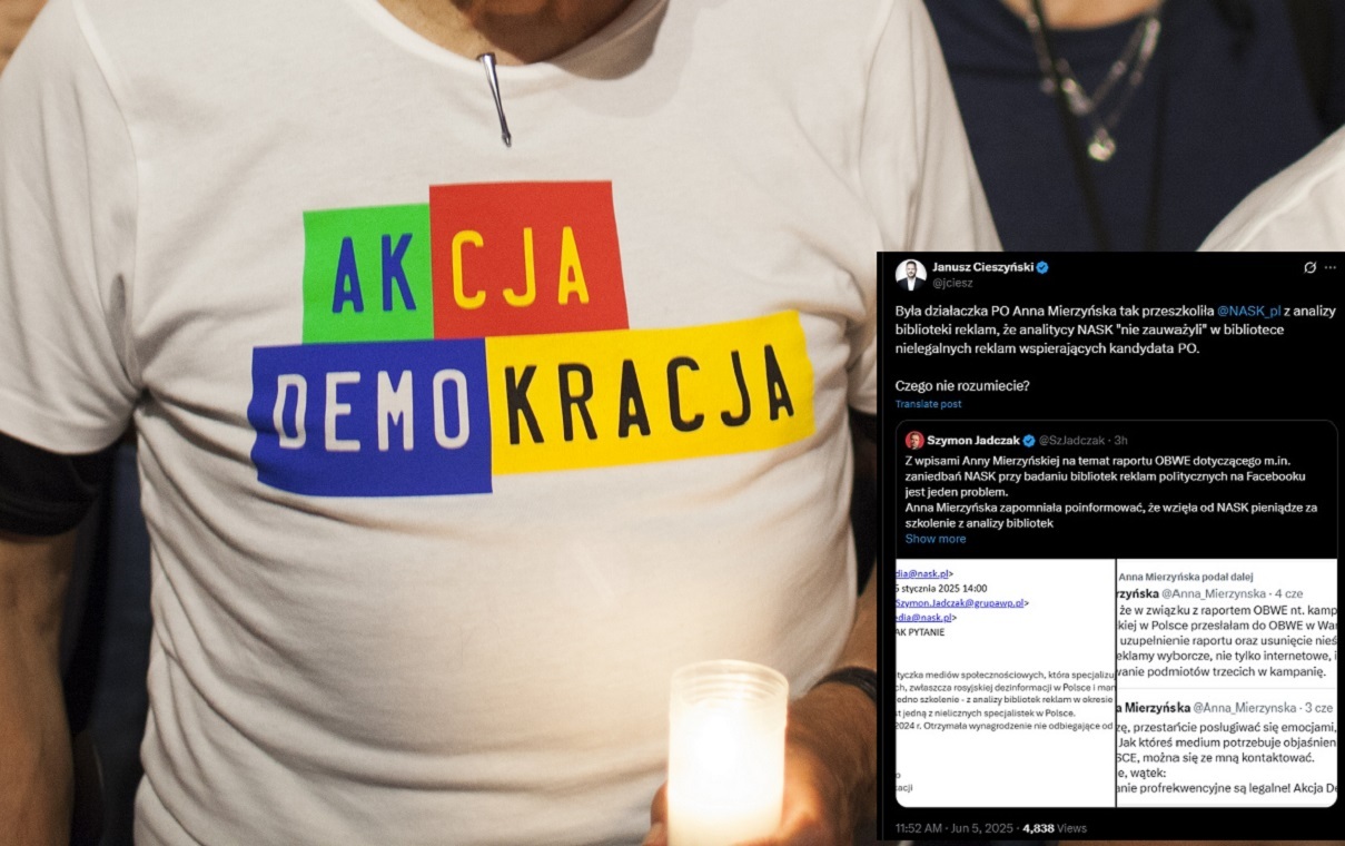 Jak Mierzyńska "wyszkoliła" NASK ws. reklam wyborczych