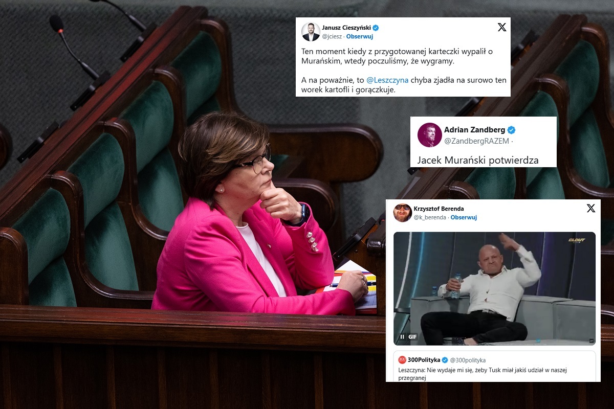 Wyborcza porażka. Leszczyna broni Tuska. A Murański to co?