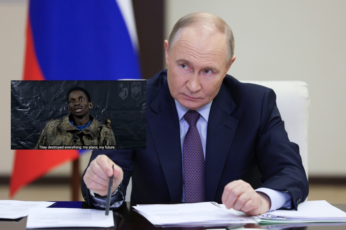 Senegalczyk przyjechał studiować do Rosji, trafił na front