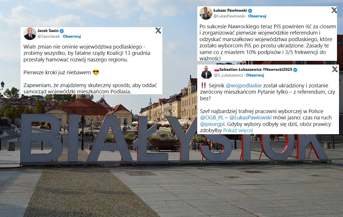 Будет ли PiS пытаться вернуть Подляшье? Есть идея референдума