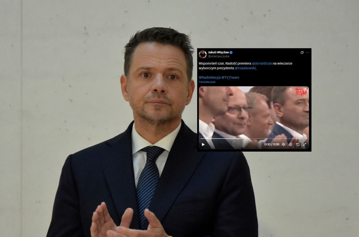 Wieczór wyborczy Trzaskowskiego.Nietęgie miny Tuska i reszty