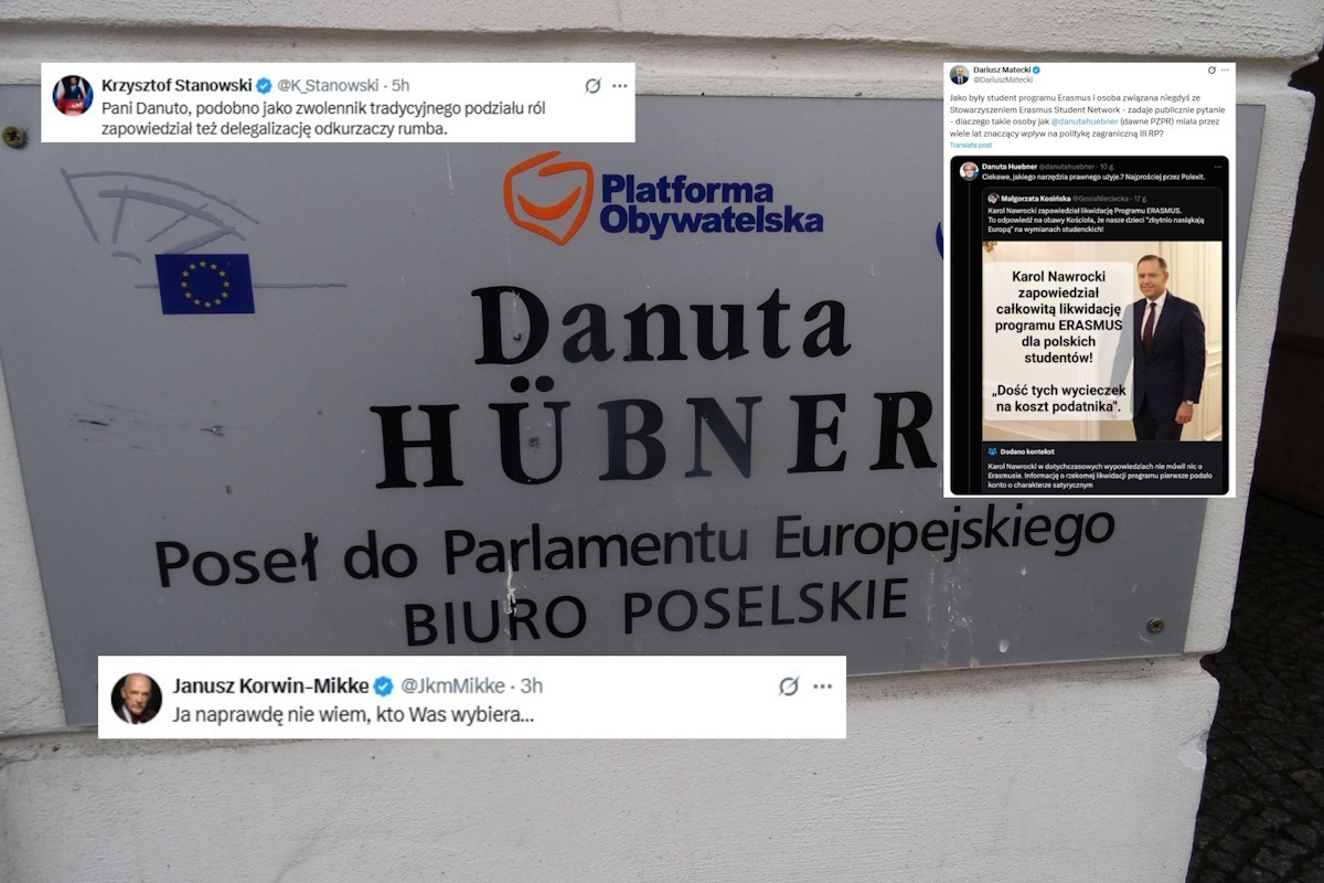 Hübner napisała o Nawrockim i Erasmusie. Podała fake newsa!