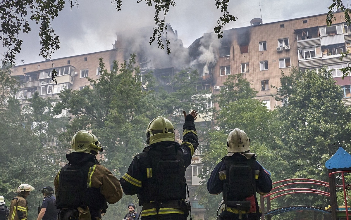 RELACJA. 1202. dzień wojny. Rosjanie atakują dronami