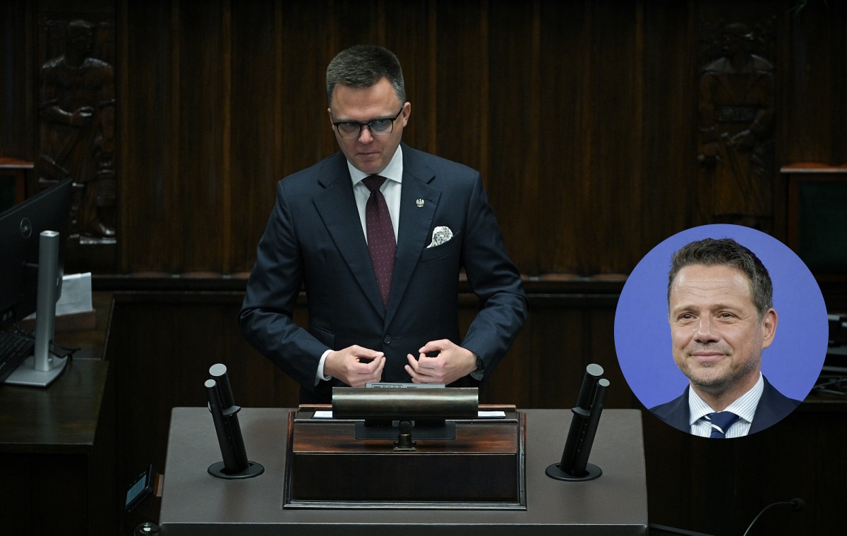 Hołownia i Olejnik dywagują o premierze... Trzaskowskim