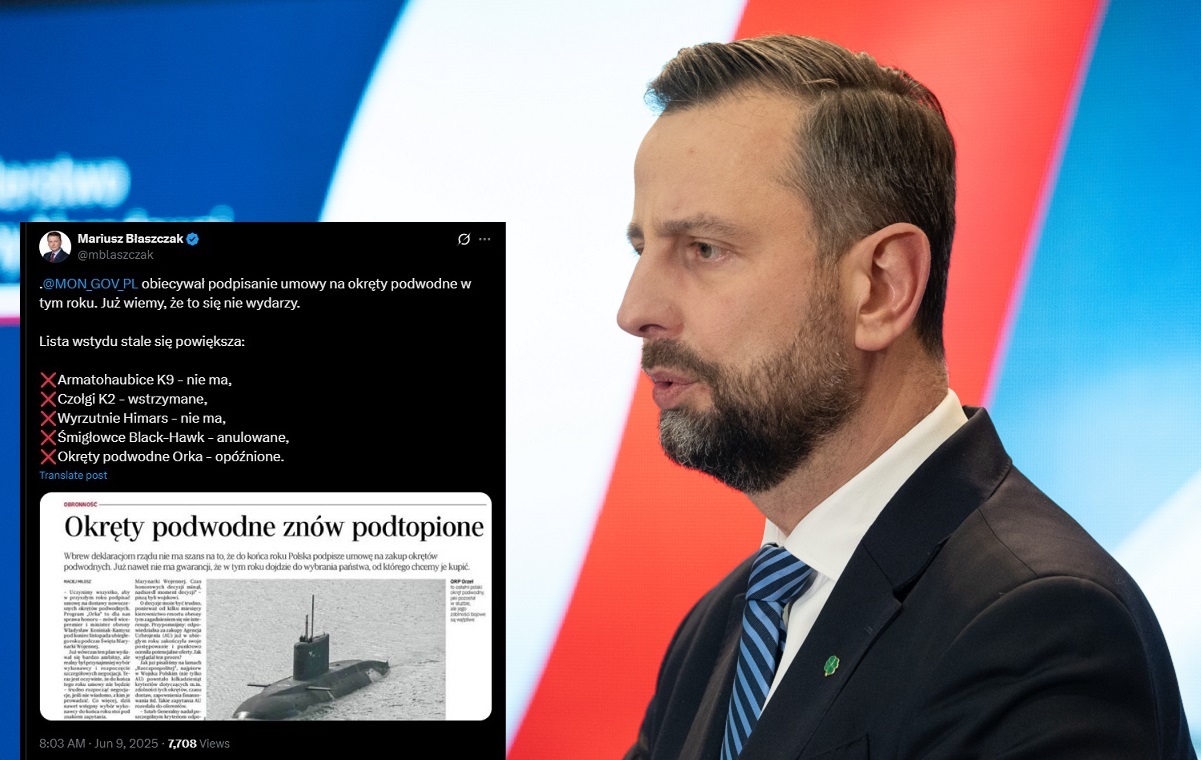 Submarines? Not this year! "The list of shame grows"