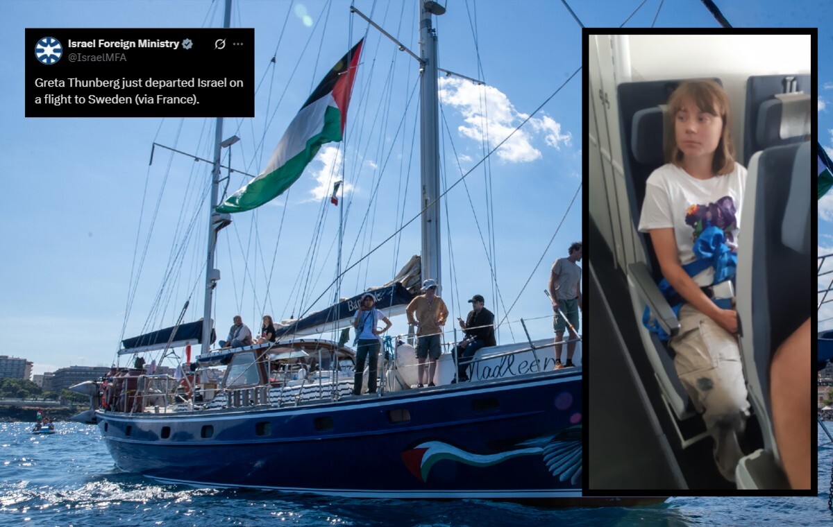 Thunberg deportowana do Szwecji. Nie dostanie się do Gazy