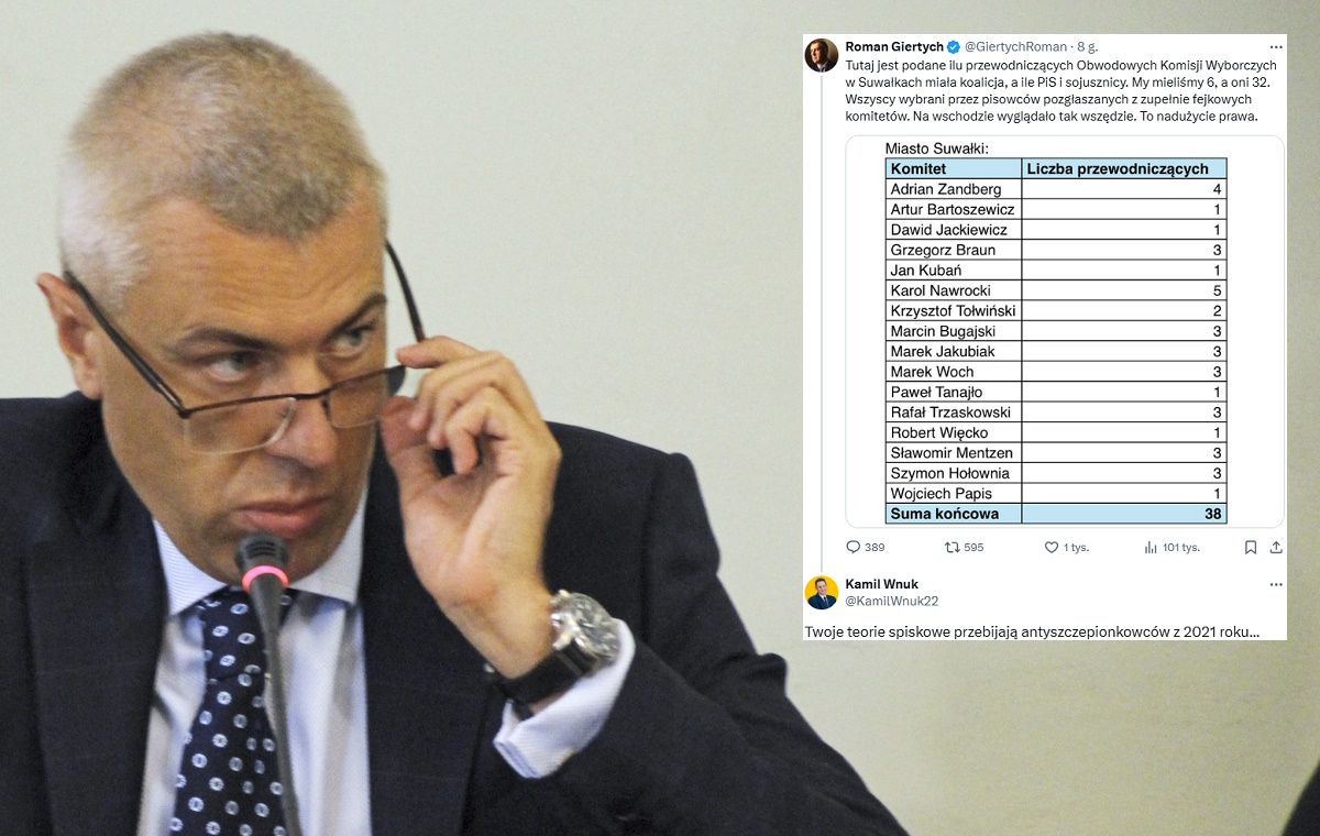 Giertych wietrzy spisek. Wnuk: Przebija antyszczepionkowców