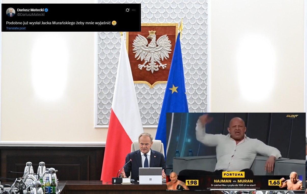 "Aplikacja Mateckiego". Tusk straszy prokuraturą