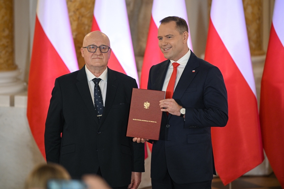 Nawrocki otrzymał uchwałę o wyborze na Naczelnego Narciarza!