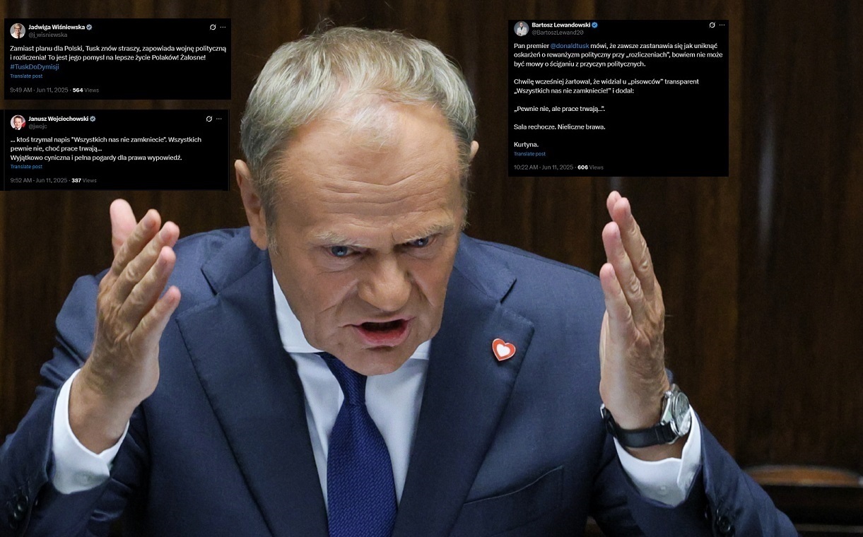Cyniczne wystąpienie Tuska. Wygraża opozycji "rozliczeniami"