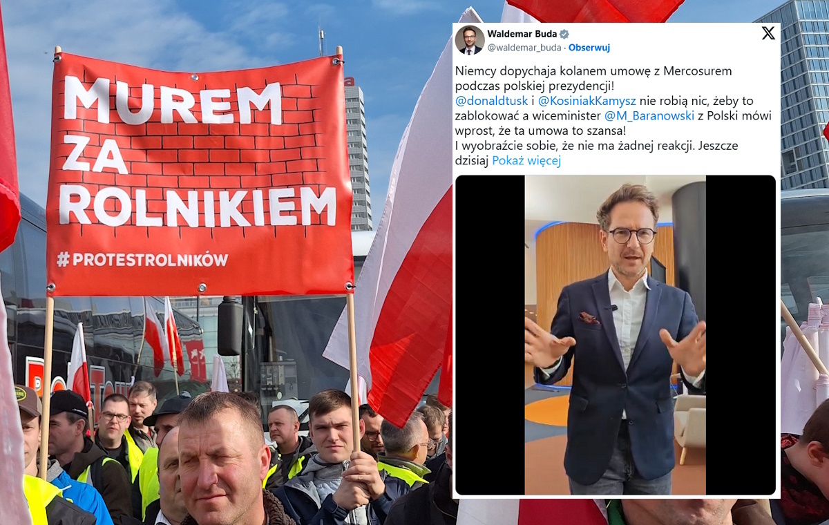 Buda: Niemcy próbują dopchnąć kolanem umowę z Mercosur