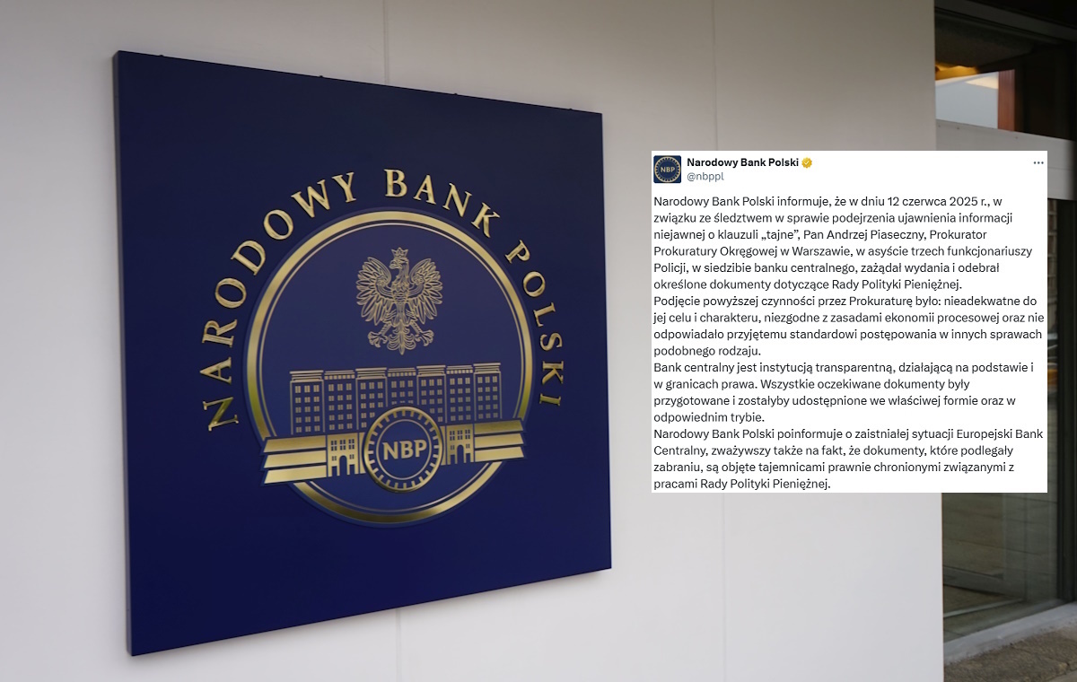 Did the prosecutor breach the confidentiality clause? NBP will inform the ECB