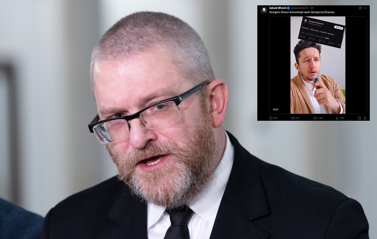 Braun po stronie Iranu. Lawina komentarzy. "Nie nasza wojna"