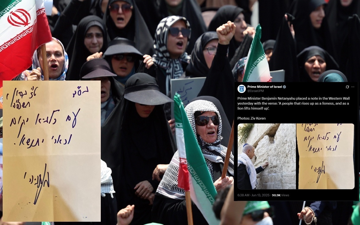 Netanjahu zapowiedział atak na Iran już przy Ścianie Płaczu?