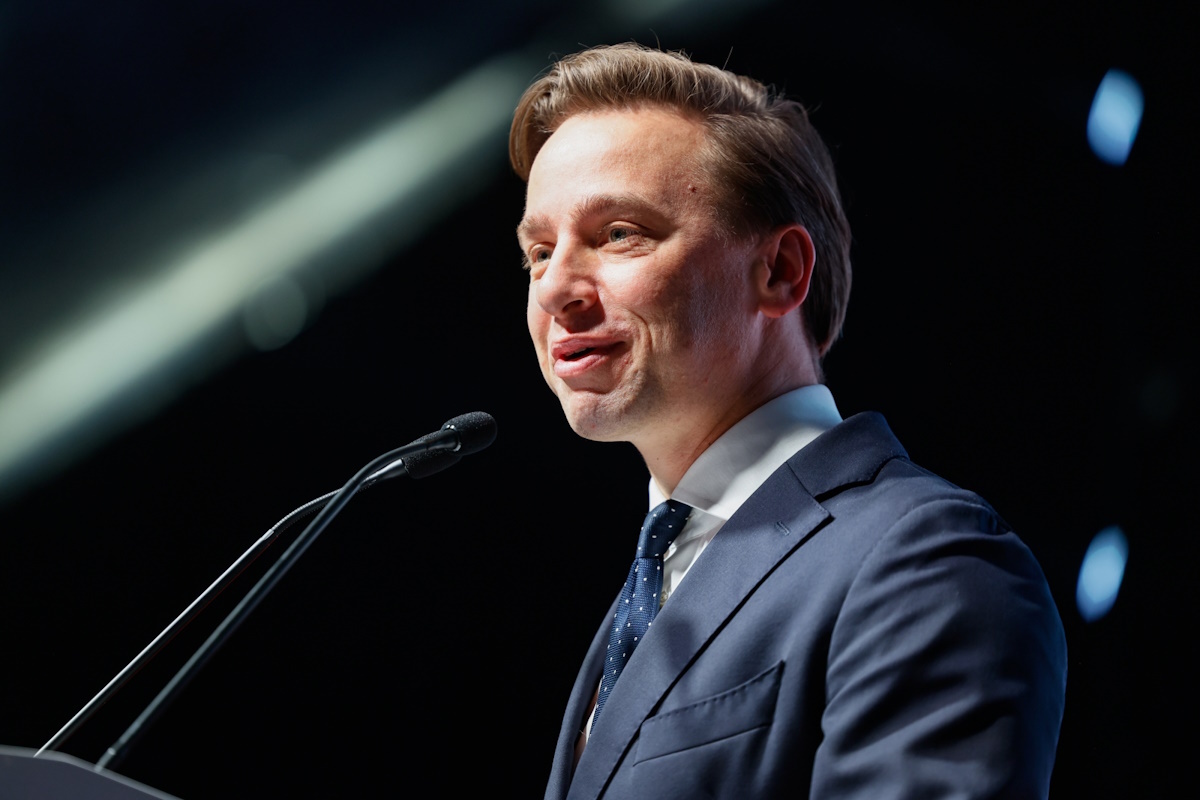 Bosak was elected president   of the National Movement!