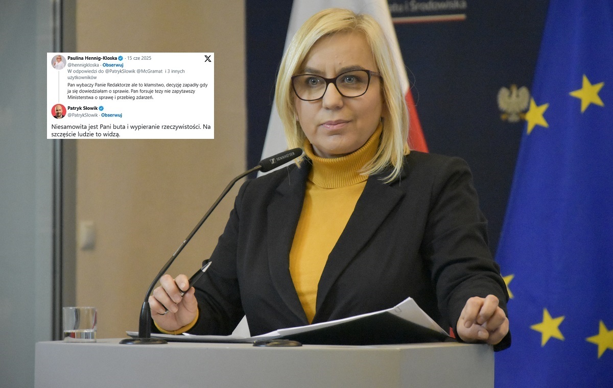Afera w Polsce 2050! Hennig-Kloska starła się ze Słowikiem