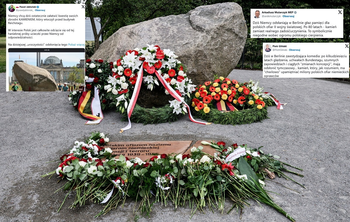 Наглость! Репараций нет, но немцы открыли камень.