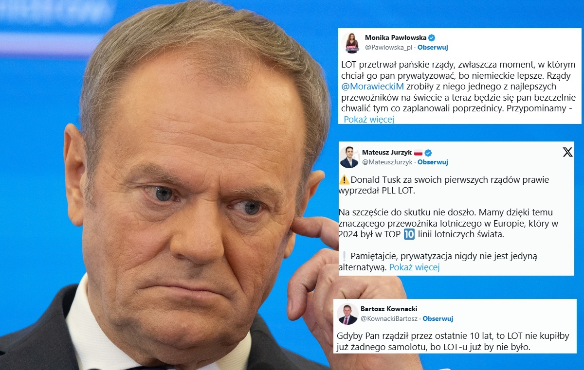 Tusk chwali się 40 nowoczesnymi samolotami. KOMENTARZE
