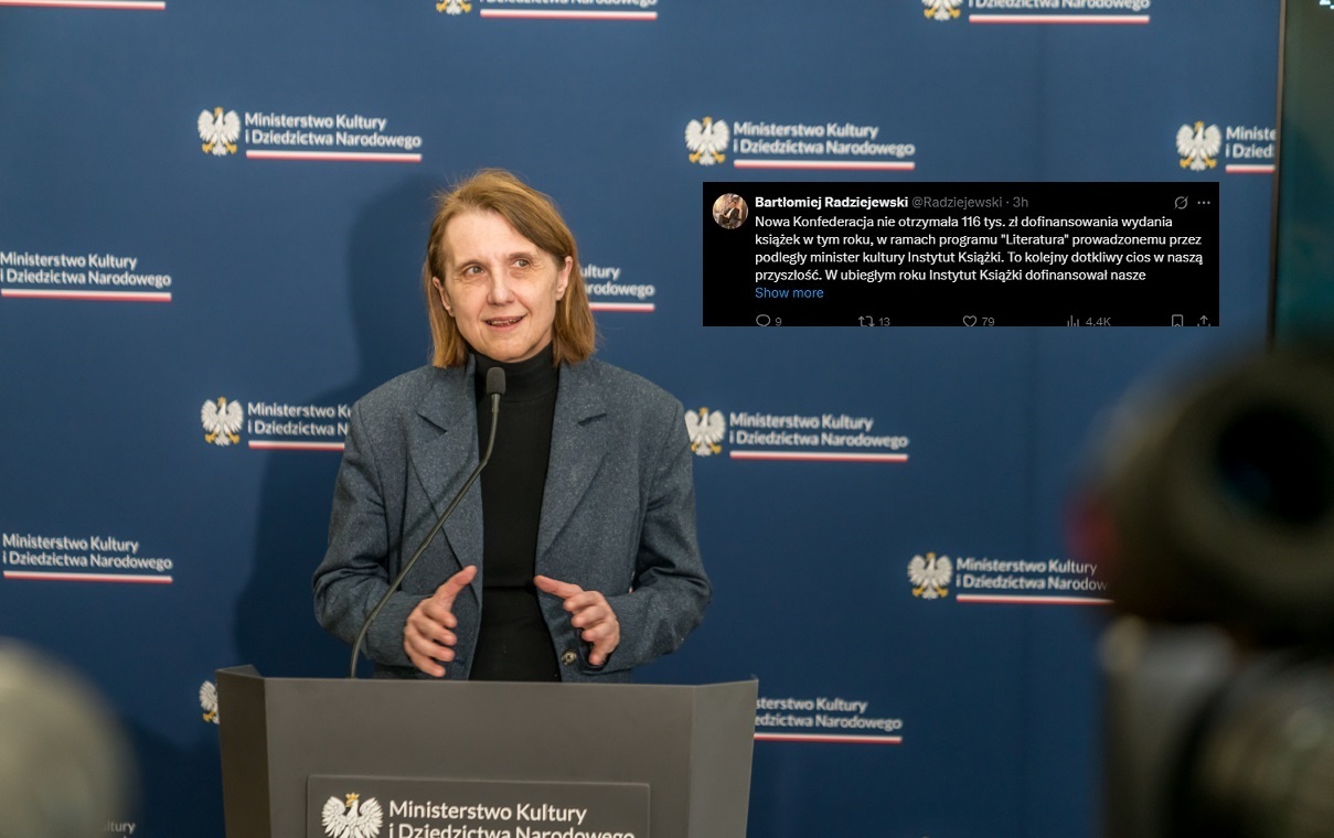New Confederation without backing  from the Ministry of Culture and National Heritage. "It's a blow"