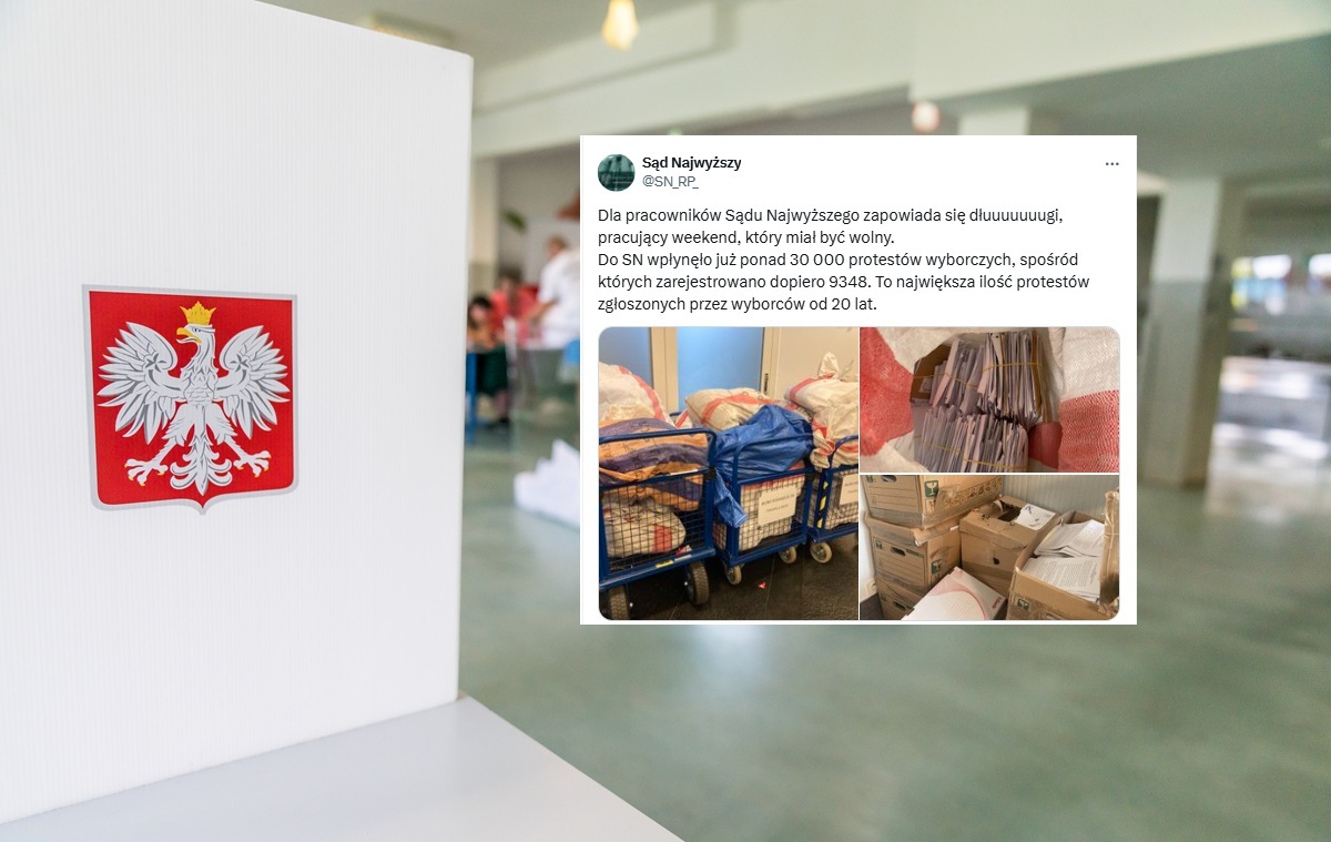 30 tysięcy protestów wyborczych trafiło do Sądu Najwyższego