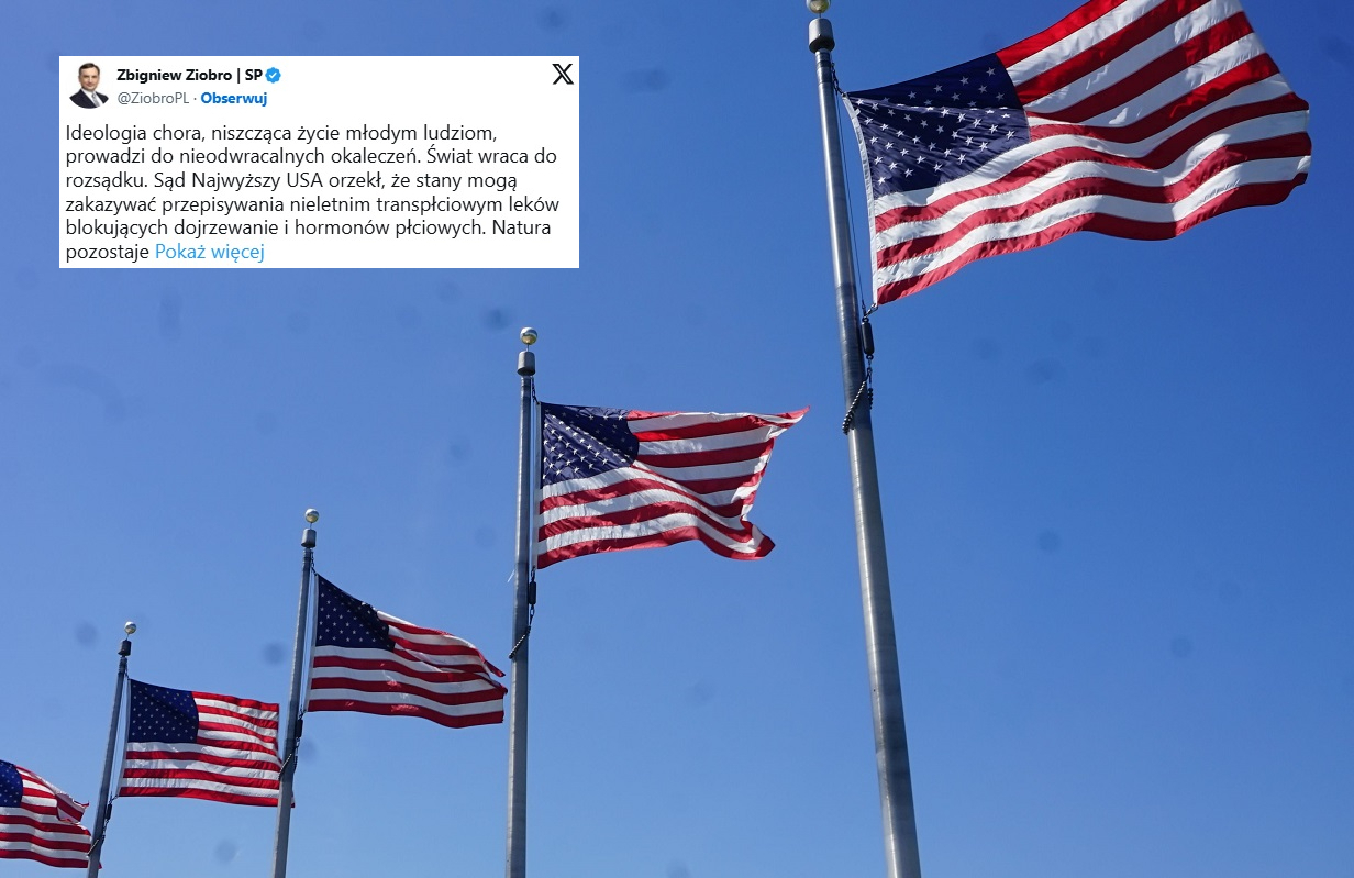 Ziobro o decyzji SN USA: "Świat wraca do rozsądku"