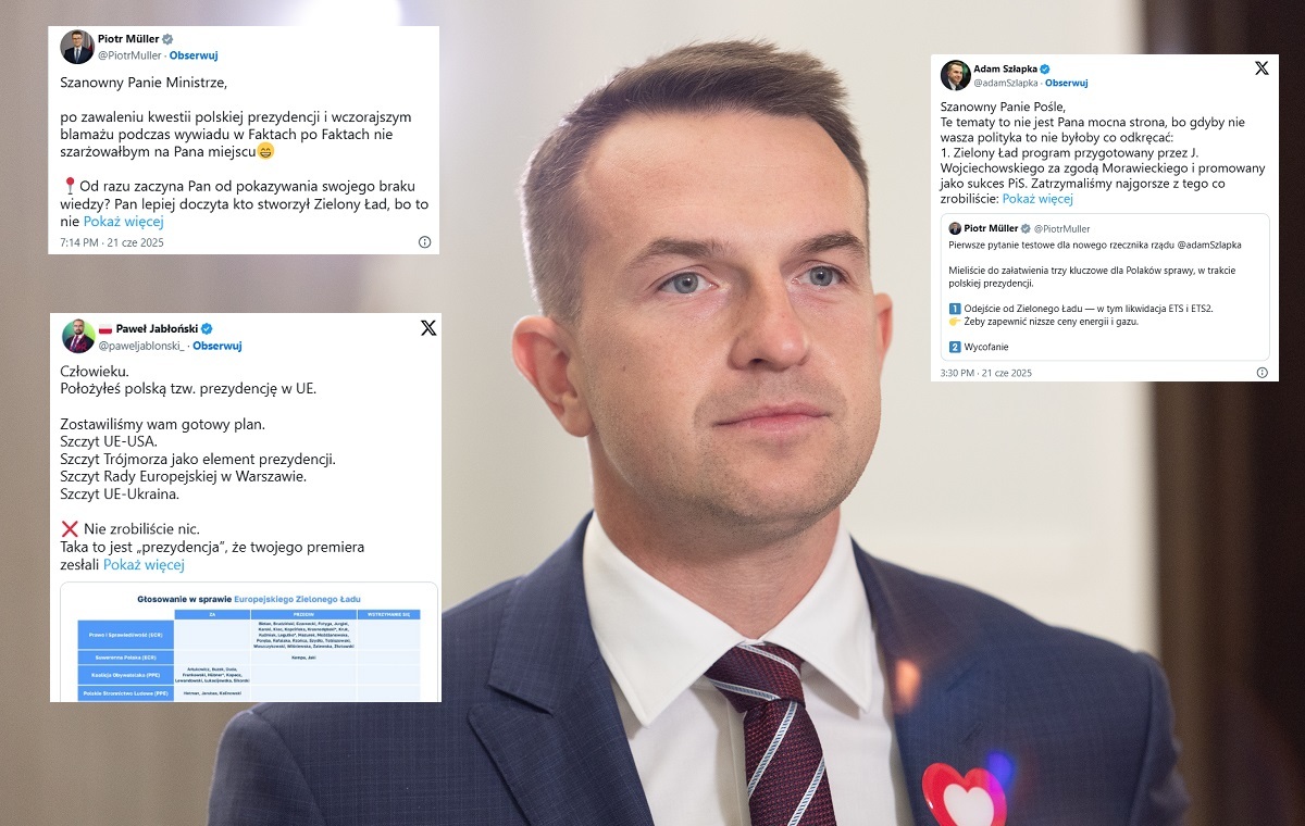 Müller do Szłapki: "Nie szarżowałbym na Pana miejscu"