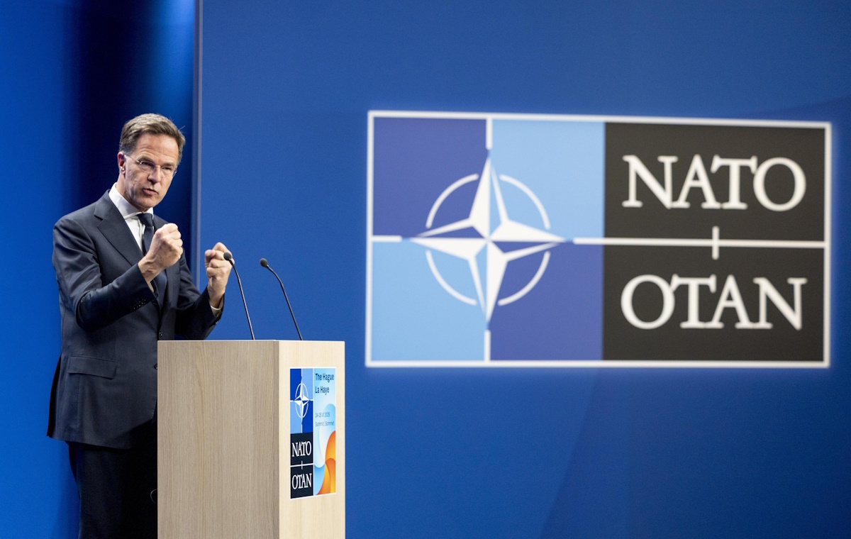 Mark Rutte: Nowym celem NATO będzie 5 proc. PKB na obronność