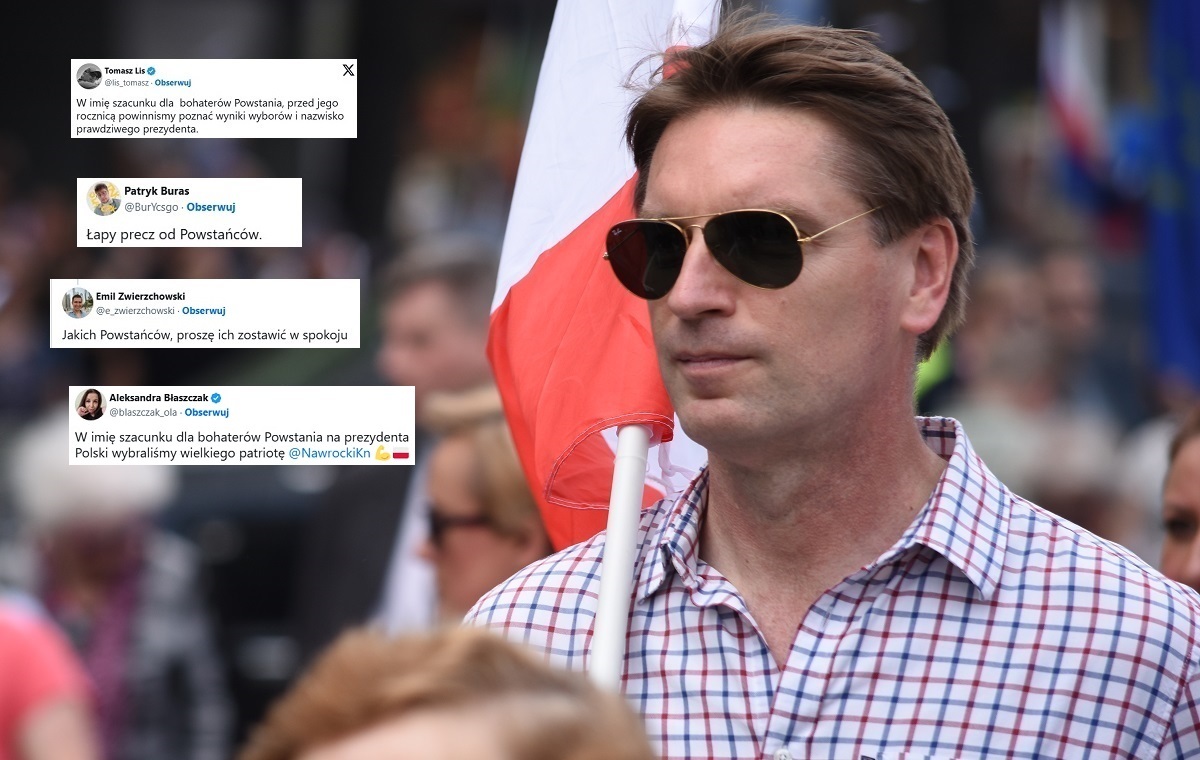 Lis miesza podważanie wyborów z... Powstańcami Warszawskimi