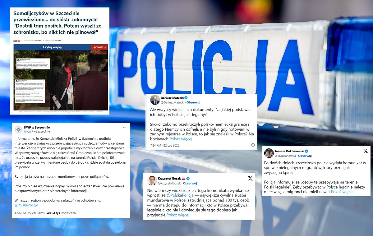 Policja prosi o "nieeskalowanie" ws. Somalijczyków?!